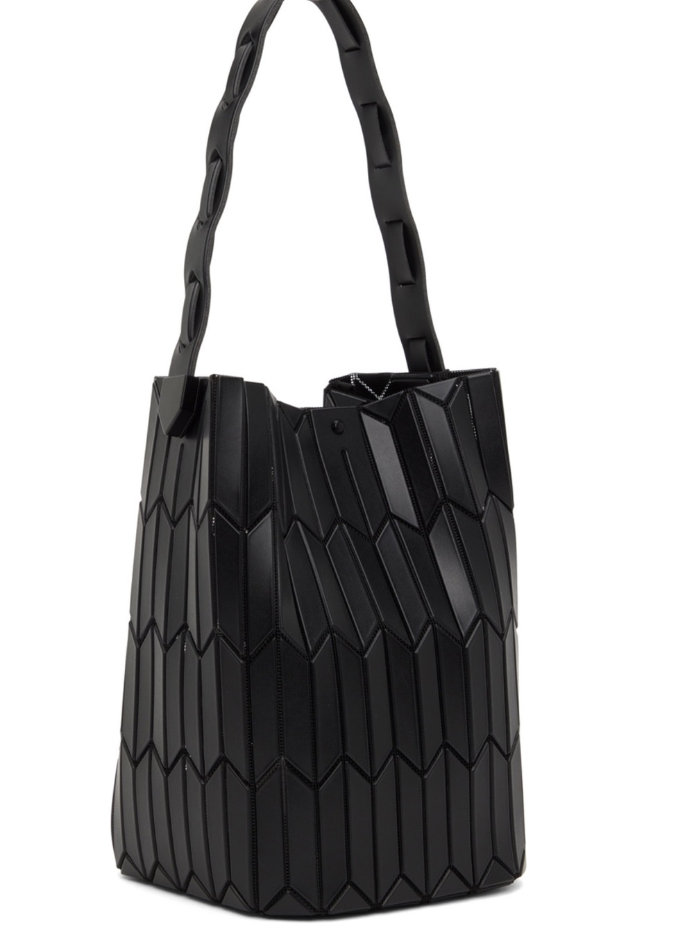 Patrizia Luca Black Geometric Box Bag